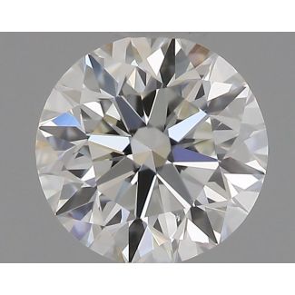 0.4 Carat Round G VVS2 VG EX GIA Natural Diamond