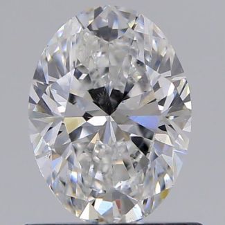 0.71 Carat Oval E SI1 - VG EX GIA Natural Diamond