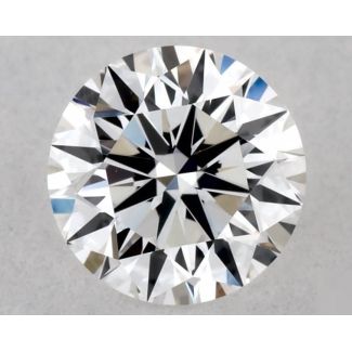 0.43 Carat Round D VVS1 EX GIA Natural Diamond