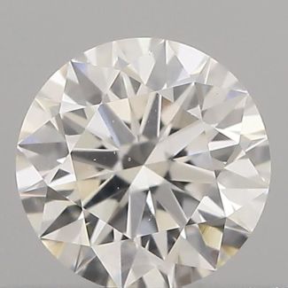 0.42 Carat Round G SI1 EX GIA Natural Diamond