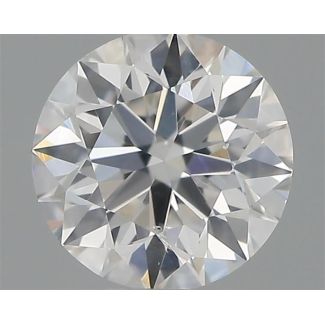 0.32 Carat Round E SI1 EX GIA Natural Diamond