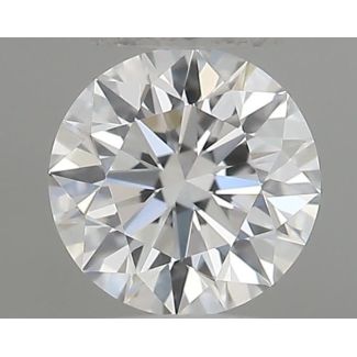 0.22 Carat Round E VVS1 EX GIA Natural Diamond