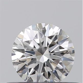 0.35 Carat Round D VVS1 EX GIA Natural Diamond