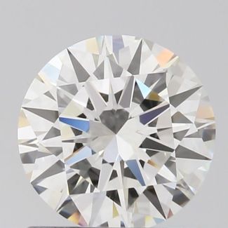 0.9 Carat Round H VVS1 EX GIA Natural Diamond