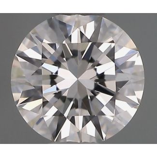 0.42 Carat Round F SI1 EX GIA Natural Diamond