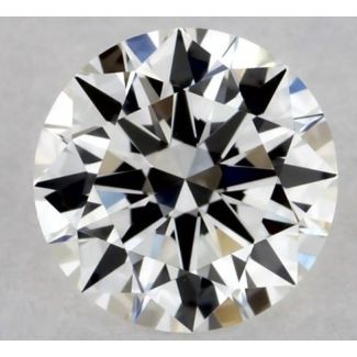 0.34 Carat Round G VVS2 EX GIA Natural Diamond