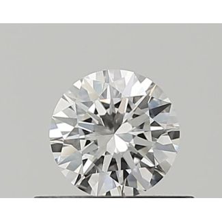 0.4 Carat Round F VS2 EX GD GIA Natural Diamond