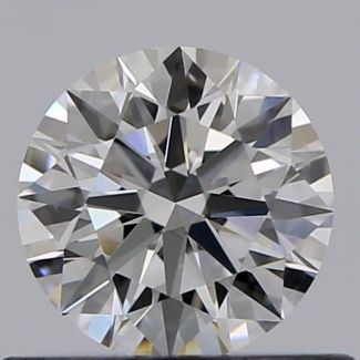 0.45 Carat Round E VS1 EX GIA Natural Diamond