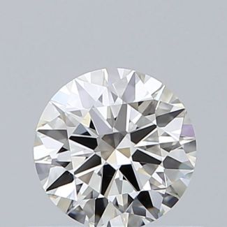 0.45 Carat Round H VS2 EX GIA Natural Diamond