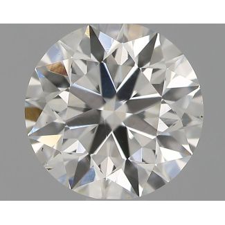 0.62 Carat Round F VS2 EX IGI Natural Diamond