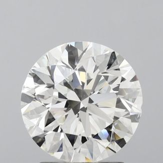 3.01 Carat Round G SI2 EX GIA Natural Diamond