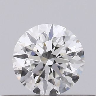 0.27 Carat Round G SI1 EX GIA Natural Diamond