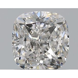 1.03 Carat Cushion Brilliant F SI1 - EX GIA Natural Diamond