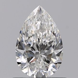 0.60 Carat Pear F VS2 - VG GIA Natural Diamond