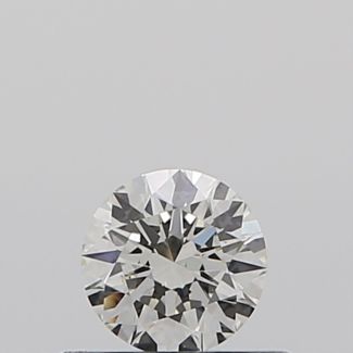 0.31 Carat Round I SI1 EX GIA Natural Diamond