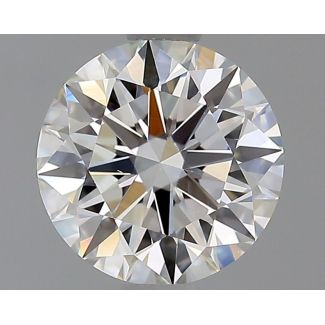 1.03 Carat Round H VVS2 EX GIA Natural Diamond