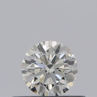 0.30 Carat Round I VVS1 VG GIA Natural Diamond