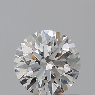 0.52 Carat Round G VVS2 EX GIA Natural Diamond