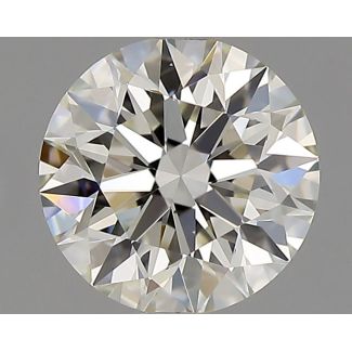 0.60 Carat Round I VS1 EX GIA Natural Diamond