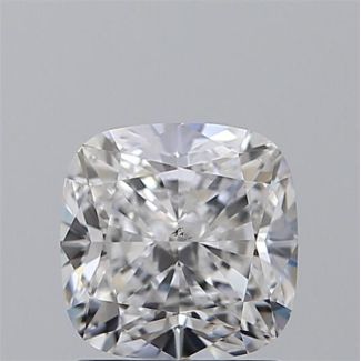 1.51 Carat Cushion Modified D VS2 - EX VG GIA Natural Diamond