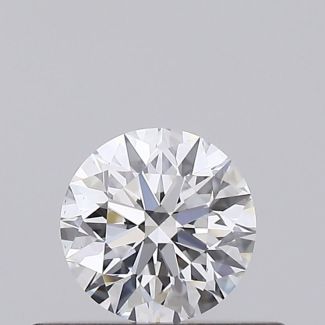 0.32 Carat Round D VS1 EX GIA Natural Diamond