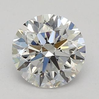 0.46 Carat Round E VS1 VG EX GIA Natural Diamond