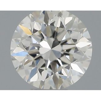 0.3 Carat Round H VVS2 VG EX IGI Natural Diamond