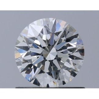 0.8 Carat Round H VS1 EX GIA Natural Diamond