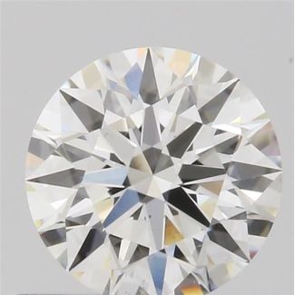 0.53 Carat Round G SI1 EX GIA Natural Diamond