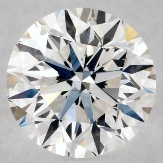 0.6 Carat Round D SI1 EX VG GIA Natural Diamond