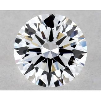 0.33 Carat Round D VVS1 EX GIA Natural Diamond