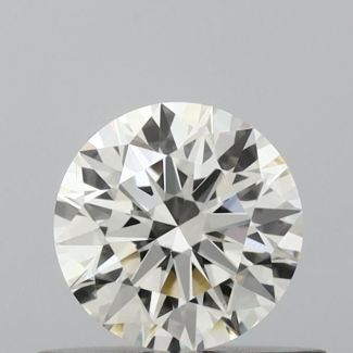 0.51 Carat Round H VS2 EX IGI Natural Diamond