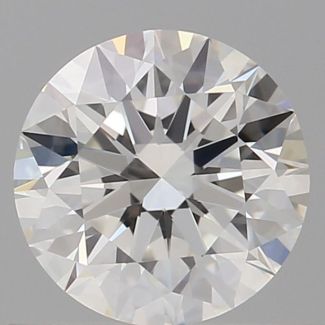 0.72 Carat Round F VVS1 EX GIA Natural Diamond