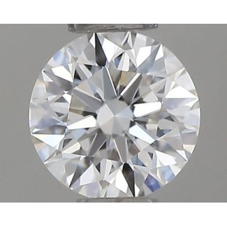 0.32 Carat Round G VVS1 EX GIA Natural Diamond