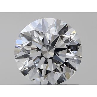 0.7 Carat Round H VVS2 EX GIA Natural Diamond