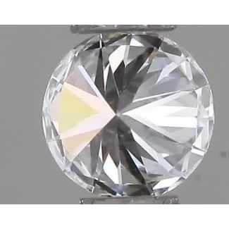 0.18 Carat Round D VVS1 EX VG GIA Natural Diamond