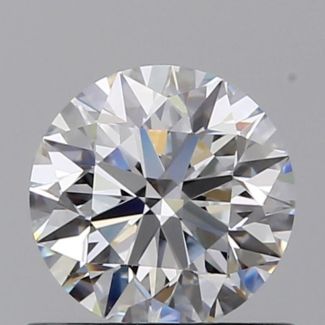 0.60 Carat Round E IF EX GIA Natural Diamond