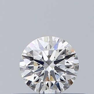 0.31 Carat Round F VVS2 EX GIA Natural Diamond