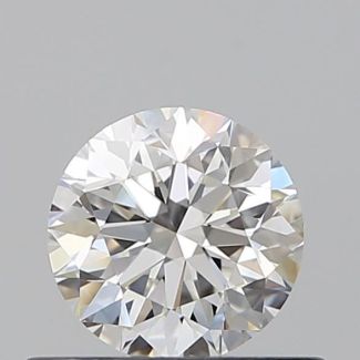 0.5 Carat Round F VVS2 GD EX VG GIA Natural Diamond