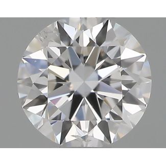 0.30 Carat Round D SI2 EX VG IGI Natural Diamond