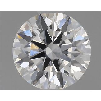 0.52 Carat Round D VS1 EX GIA Natural Diamond