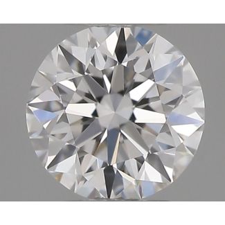 0.23 Carat Round D IF EX GIA Natural Diamond