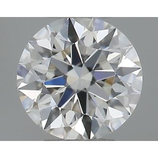 0.30 Carat Round G VVS2 EX VG GIA Natural Diamond