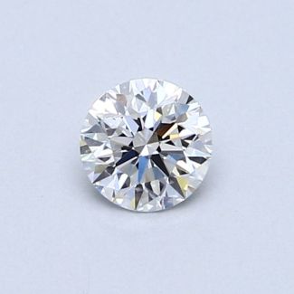 0.43 Carat Round D VS2 VG EX GIA Natural Diamond