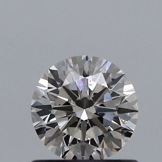 0.62 Carat Round I SI1 EX GIA Natural Diamond