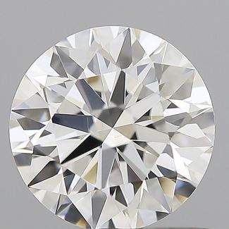 0.9 Carat Round E VVS2 EX GIA Natural Diamond