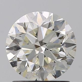 1.20 Carat Round J SI2 VG EX IGI Natural Diamond