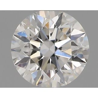 0.30 Carat Round F SI2 EX VG GIA Natural Diamond