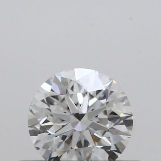 0.33 Carat Round F VS1 EX GIA Natural Diamond