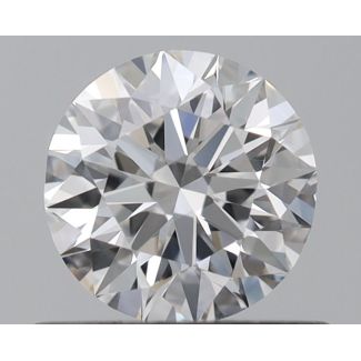 0.5 Carat Round E VS2 EX VG GIA Natural Diamond